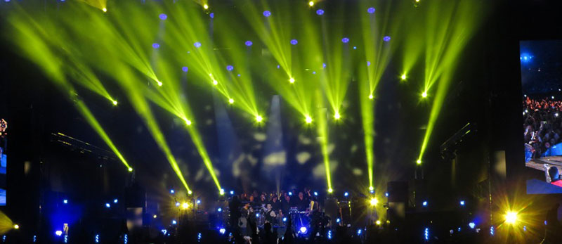 Наймасштабніший  концерт в місті Києві на НСК Олімпійський гурту "Океан Ельзи"